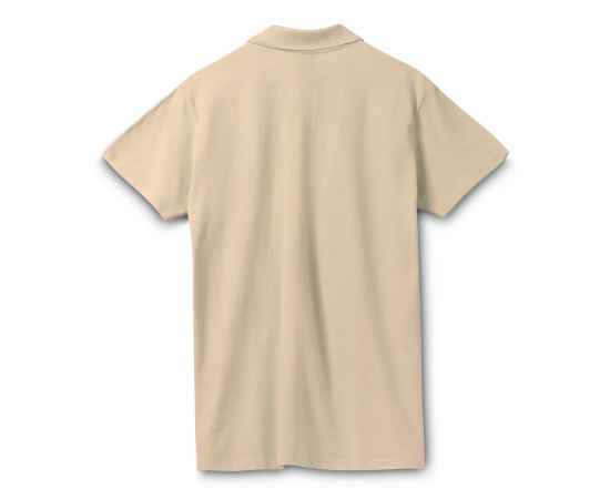 Рубашка поло мужская Spring 210, бежевая G_1898.103, Цвет: бежевый, Размер: S, изображение 2