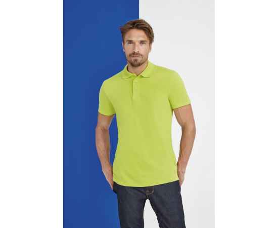 Рубашка поло мужская Spring 210, светлый меланж G_1898.165, Цвет: светлый меланж, Размер: XXL, изображение 4