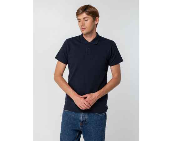 Рубашка поло мужская Spring 210 темно-синяя (navy) G_1898.408, Цвет: темно-синий, Размер: S, изображение 5