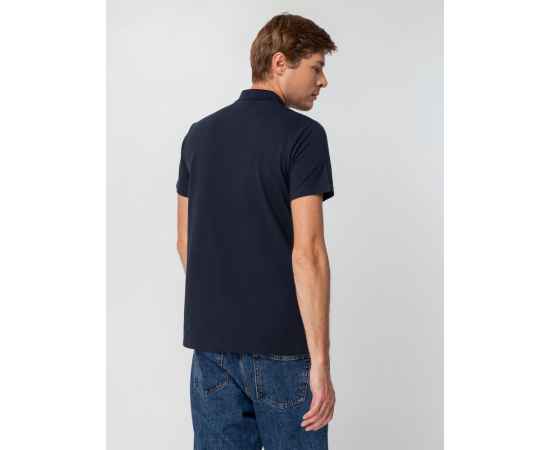 Рубашка поло мужская Spring 210 темно-синяя (navy) G_1898.408, Цвет: темно-синий, Размер: S, изображение 6