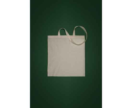 Холщовая сумка Basic 105, неокрашенная, Цвет: неокрашенный, Размер: 38х42 см, изображение 4
