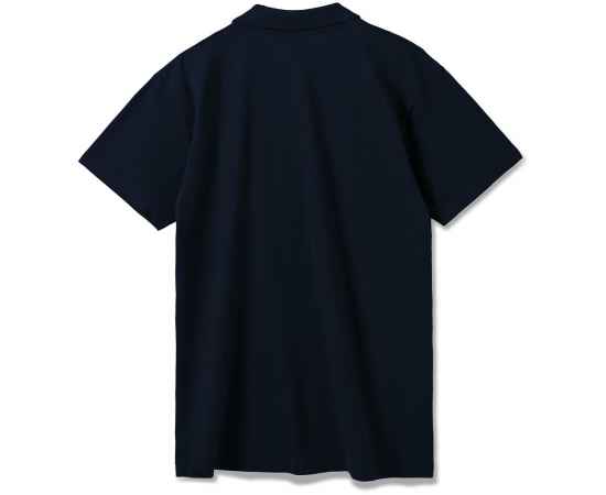 Рубашка поло мужская Summer 170 темно-синяя (navy), размер XXL, Цвет: темно-синий, Размер: XXL, изображение 2