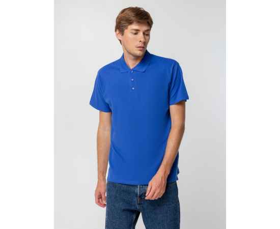 Рубашка поло мужская Spring 210, ярко-синяя (royal) G_1898.444, Цвет: синий, Размер: M, изображение 5