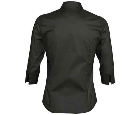Рубашка женская с рукавом 3/4 Effect 140 черная, размер XL, Цвет: черный, Размер: XL, изображение 2