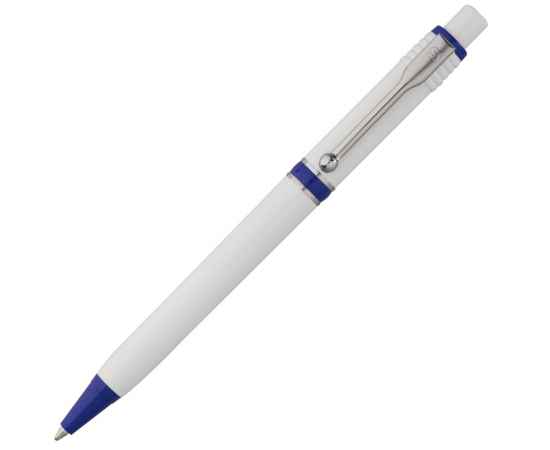 Ручка шариковая Raja, синяя, Цвет: синий, Размер: 14х1 см, изображение 3