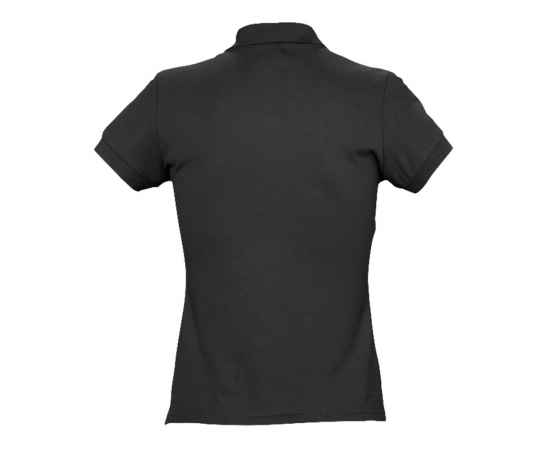 Рубашка поло женская Passion 170, черная G_4798.303, Цвет: черный, Размер: L, изображение 2