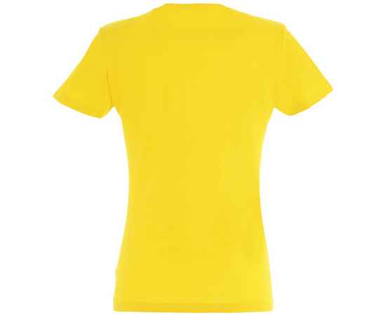 Футболка женская Imperial women 190 желтая, размер XL, Цвет: желтый, Размер: XL, изображение 2