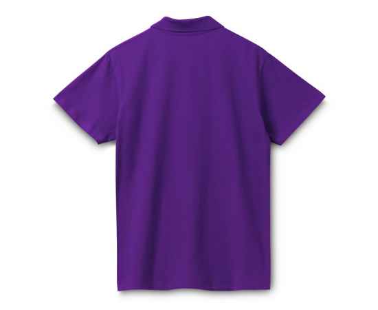 Рубашка поло мужская Spring 210, темно-фиолетовая G_1898.771, Цвет: фиолетовый, Размер: S, изображение 2