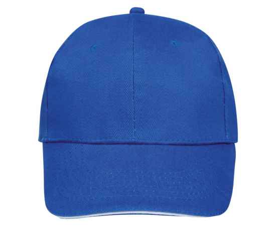 Бейсболка Buffalo, ярко-синяя с белым, Цвет: белый, синий, Размер: 56-58, изображение 2