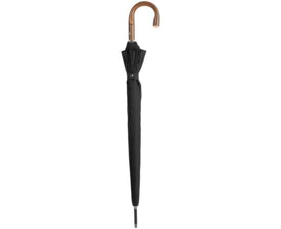 Зонт-трость Big Boss, черный, Цвет: черный, Размер: длина 105 см, изображение 3