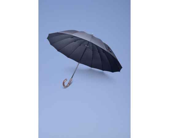 Зонт-трость Big Boss, черный, Цвет: черный, Размер: длина 105 см, изображение 5
