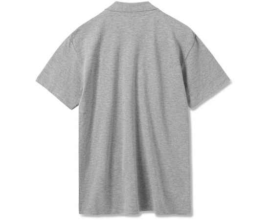 Рубашка поло мужская Summer 170 серый меланж, размер M, Цвет: серый меланж, Размер: M, изображение 2