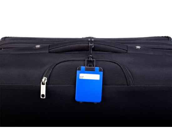 Бирка для багажа Trolley, синяя, Цвет: синий, Размер: 9, изображение 3