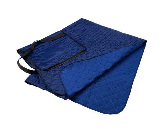 Плед для пикника Soft & Dry, ярко-синий, Цвет: синий, Размер: в разложенном виде: 115х140 см, изображение 2