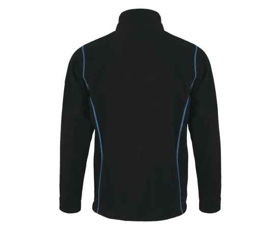 Куртка мужская Nova Men 200, черная с ярко-голубым, размер S, Цвет: голубой, Размер: S, изображение 2
