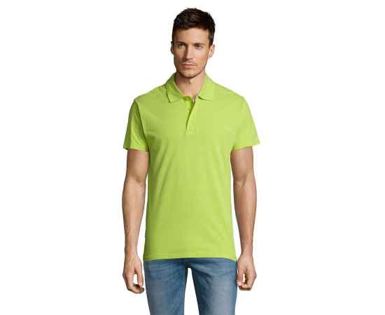 Рубашка поло мужская Summer 170 зеленое яблоко, размер XS, Цвет: зеленое яблоко, Размер: XS, изображение 4