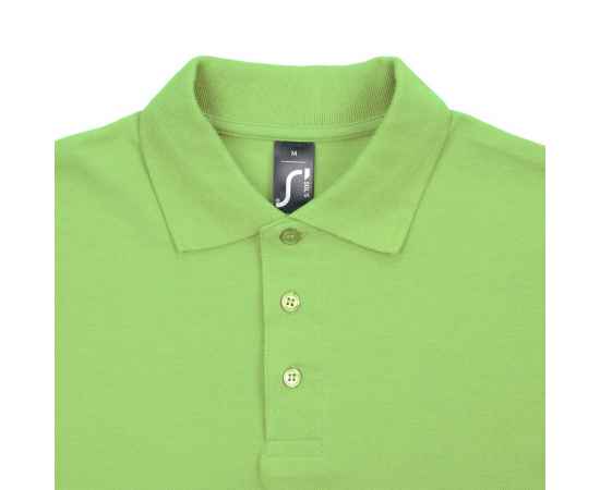 Рубашка поло мужская Spring 210, зеленое яблоко G_1898.945, Цвет: зеленое яблоко, Размер: XXL, изображение 3