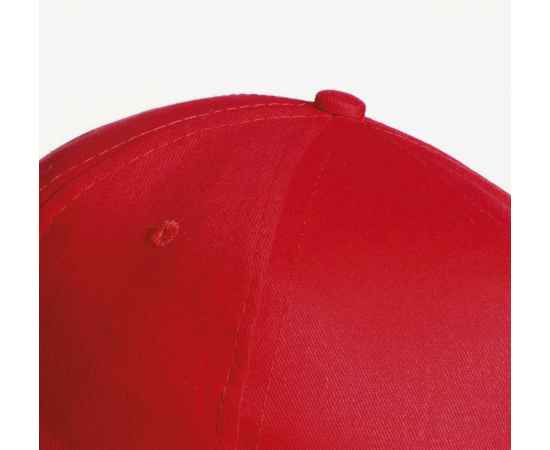 Бейсболка Buzz, красная, Цвет: красный, Размер: 56-58, изображение 3