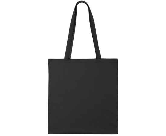 Холщовая сумка Optima 135, черная, изображение 3