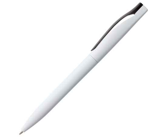 Ручка шариковая Pin, белая с черным, Цвет: черный, Размер: 14, изображение 2
