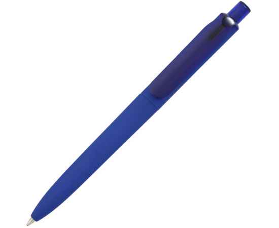 Ручка шариковая Prodir DS8 PRR-Т Soft Touch, синяя, Цвет: синий, Размер: 14х1, изображение 2