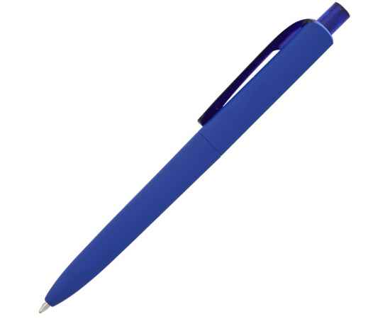 Ручка шариковая Prodir DS8 PRR-Т Soft Touch, синяя, Цвет: синий, Размер: 14х1, изображение 3
