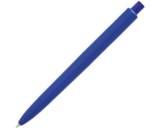 Ручка шариковая Prodir DS8 PRR-Т Soft Touch, синяя, Цвет: синий, Размер: 14х1, изображение 4