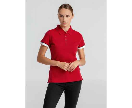 Рубашка поло женская Antreville, белая G_6552.604, Цвет: белый, Размер: XL, изображение 7