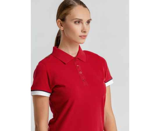 Рубашка поло женская Antreville, белая G_6552.604, Цвет: белый, Размер: XL, изображение 8