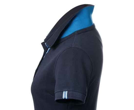 Рубашка поло женская Avon Ladies, темно-синяя G_6553.405, Цвет: темно-синий, Размер: L, изображение 2