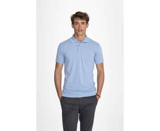 Рубашка поло мужская Prime Men 200 ярко-синяя G_00571241S, Цвет: синий, Размер: XXL, изображение 4