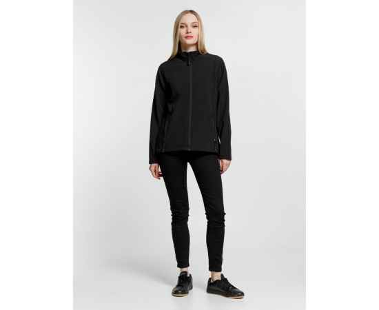 Куртка софтшелл женская Race Women черная, размер M, Цвет: черный, Размер: M, изображение 6