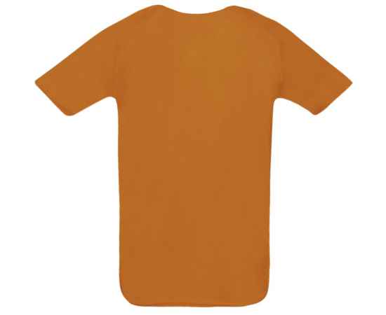 Футболка унисекс Sporty 140 оранжевая, размер XXs, Цвет: оранжевый, Размер: XXS, изображение 2