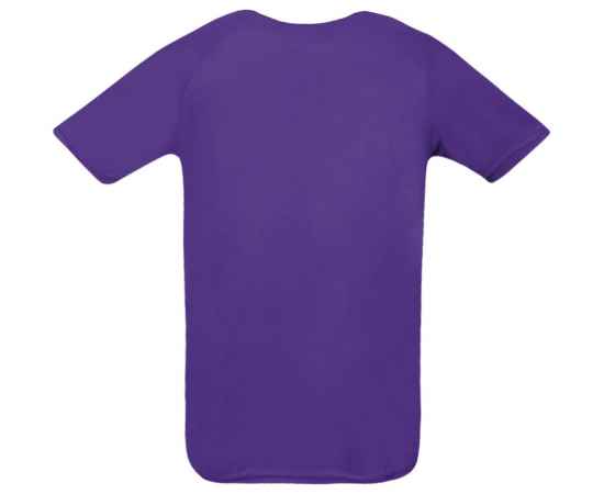Футболка унисекс Sporty 140 темно-фиолетовая, размер S, Цвет: фиолетовый, Размер: S, изображение 2