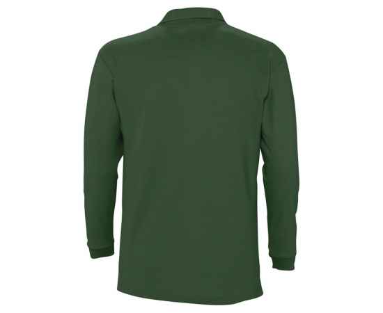 Рубашка поло мужская с длинным рукавом Winter II 210 темно-зеленая G_11353275M, изображение 2