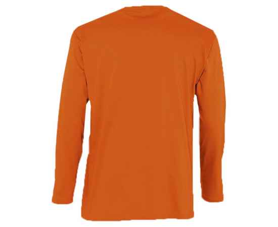 Футболка мужская с длинным рукавом Monarch 150 оранжевая, размер XXL, Цвет: оранжевый, Размер: XXL, изображение 2