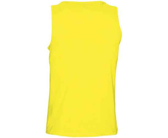 Майка мужская Justin 150 желтая (лимонная), размер L, Цвет: лимонный, Размер: L, изображение 2