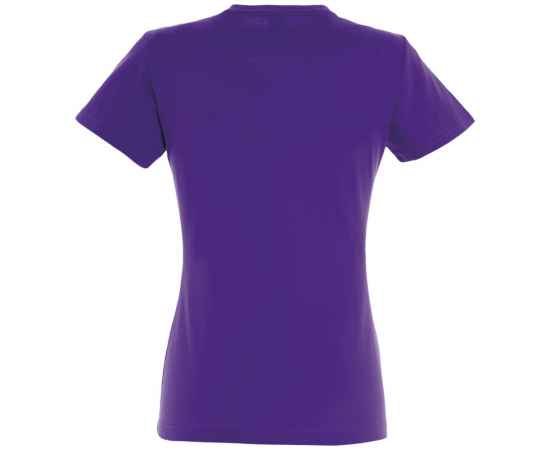 Футболка женская Imperial women 190 темно-фиолетовая, размер L, Цвет: фиолетовый, Размер: L, изображение 2
