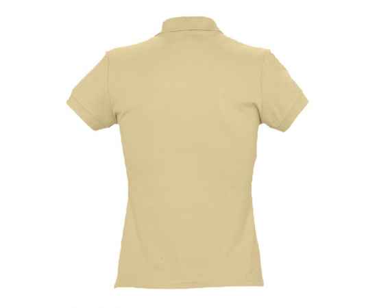 Рубашка поло женская Passion 170, бежевая G_4798.105, Цвет: бежевый, Размер: XXL, изображение 2