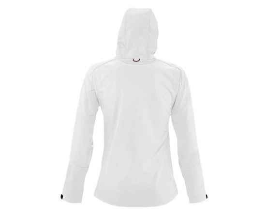 Куртка женская с капюшоном Replay Women 340 белая, размер XL, Цвет: белый, Размер: XL, изображение 2