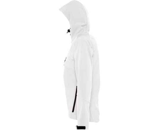 Куртка женская с капюшоном Replay Women 340 белая, размер XL, Цвет: белый, Размер: XL, изображение 3