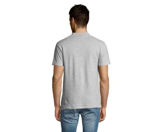 Рубашка поло мужская Summer 170 светло-серый меланж, размер XS, Цвет: серый, серый меланж, Размер: XS, изображение 6