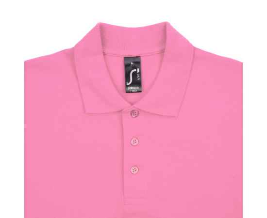 Рубашка поло мужская Spring 210, розовая G_1898.562, Цвет: розовый, Размер: M, изображение 3