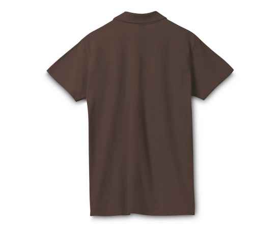 Рубашка поло мужская Spring 210, шоколадно-коричневая G_1898.595, Цвет: шоколадный, Размер: XXL, изображение 2