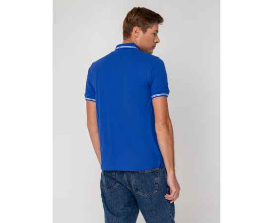 Рубашка поло Virma Stripes, ярко-синяя, размер S, Цвет: синий, Размер: S, изображение 7