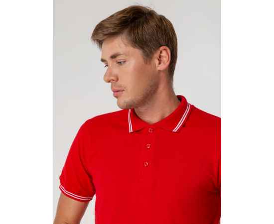 Рубашка поло Virma Stripes, красная, размер XL, Цвет: красный, Размер: S, изображение 8