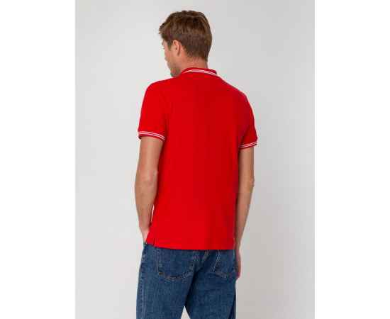 Рубашка поло Virma Stripes, красная, размер XL, Цвет: красный, Размер: S, изображение 7