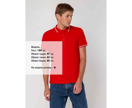 Рубашка поло Virma Stripes, красная, размер XL, Цвет: красный, Размер: S, изображение 5