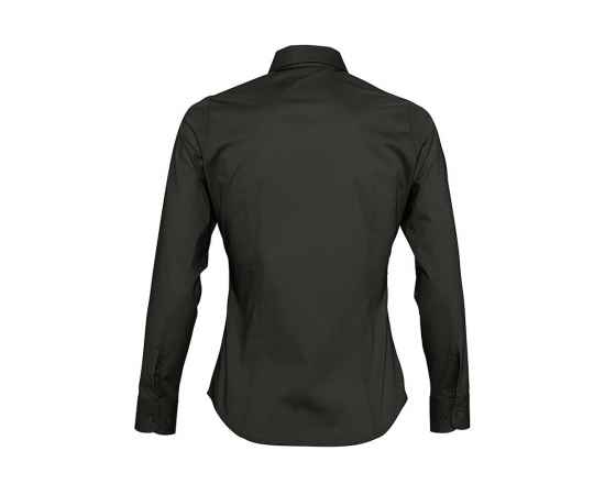Рубашка женская с длинным рукавом Eden 140 черная, размер XL, Цвет: черный, Размер: XL, изображение 2