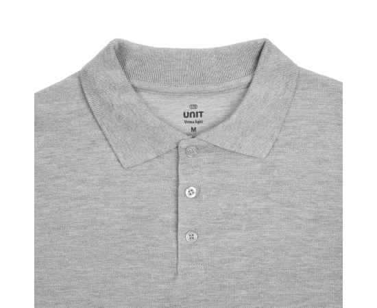 Рубашка поло мужская Virma light, серый меланж, размер M, Цвет: серый меланж, Размер: S, изображение 3
